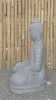 Artikelbild 3 des Artikels “Sitzender Buddha aus Flussstein in Bhumisparsha - Geste des Berührens der Erde. 65cm Höhe. “